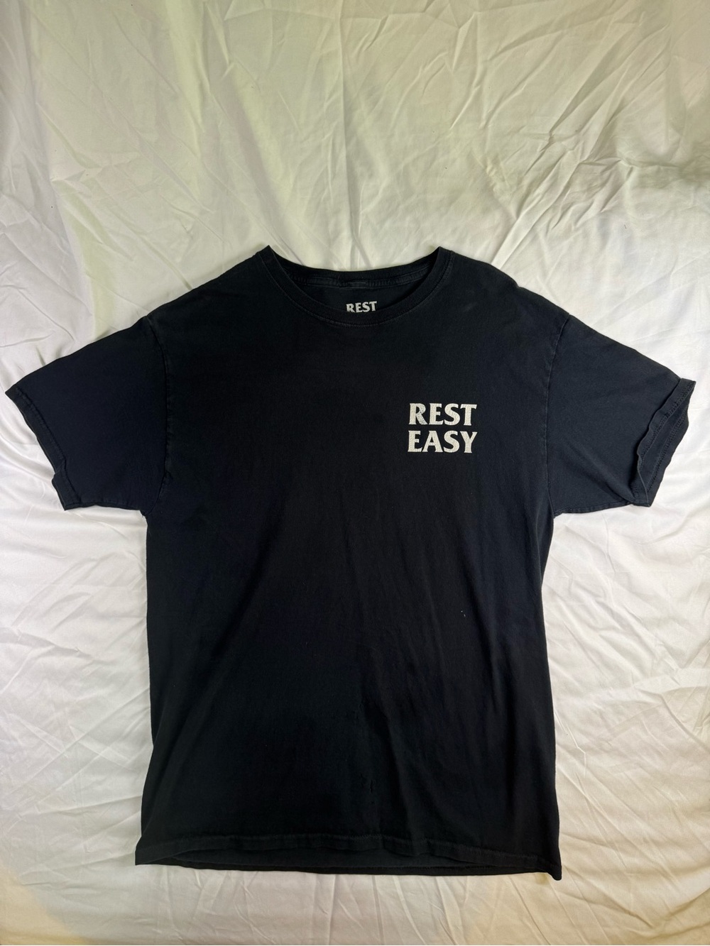 Easy Men's Black Graphic Tee